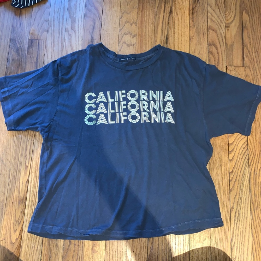Brandy Melville dark blue T-shirt